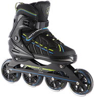 NILS EXTREME NA1128 BLACK-GREEN SIZE XL(43-45) ROLLER SKATES - Roller Skates