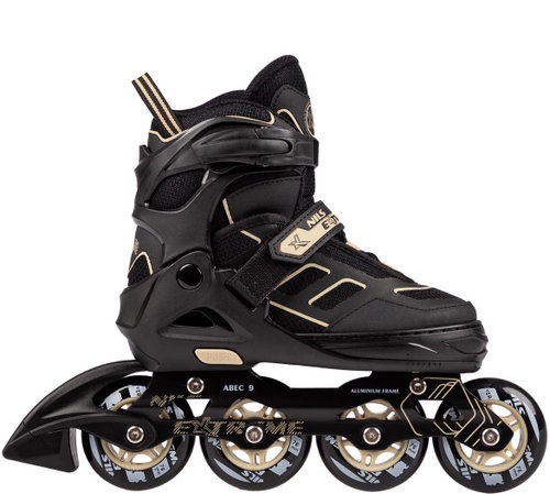 NILS EXTREME NA14174 BLACK AND BEIGE SIZE S (31-34) ROLLER SKATES - Roller Skates - Main image