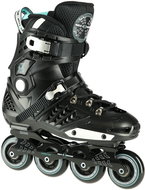 NILS EXTREME NA20001 BLACK SIZE 41 SLALOM ROLLER SKATES - Roller Skates