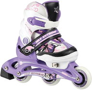 NILS EXTREME NJ 9128 A PURPLE SIZE XS(26-29) CHILDREN'S ROLLER SKATES - Roller Skates