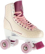 NILS EXTREME NQ14110 CREAM SIZE 38 QUAD ROLLER SKATES - Roller Skates