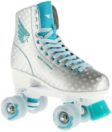 NILS EXTREME NQ14198 TURQUOISE SIZE 43 QUAD ROLLER SKATES - Roller Skates