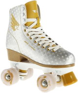 NILS EXTREME NQ14198 GOLD SIZE 34 QUAD ROLLER SKATES - Roller Skates