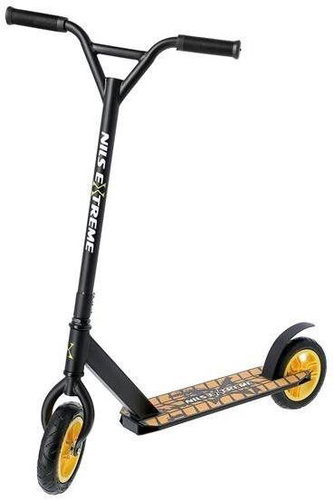 NILS EXTREME HC020 YELLOW WITH PUMPED WHEELS - Freestyle Scooter - Main image
