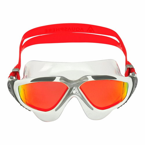 Aqua Sphere VISTA titan swimming goggles. mirrored lenses red - Swimming Goggles - Main image