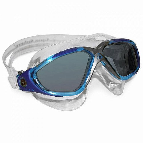 Swimming goggles Aqua Sphere VISTA dark glass, aqua/blue - Swimming Goggles - Main image