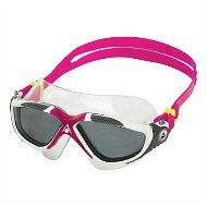 Swimming goggles Aqua Sphere VISTA dark glass, white/pink silicone - Swimming Goggles