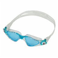 Kids swimming goggles Aqua Sphere KAYENNE JUNIOR blue glass - Swimming Goggles