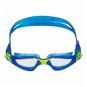Kids swimming goggles Aqua Sphere KAYENNE JUNIOR clear lenses, blue/yellow - Swimming Goggles