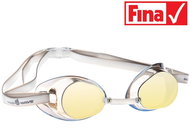 MAD WAVE RACER MIRROR Yellow - Swimming Goggles