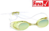 MAD WAVE LIQUID RACING MIRROR Yellow - Swimming Goggles