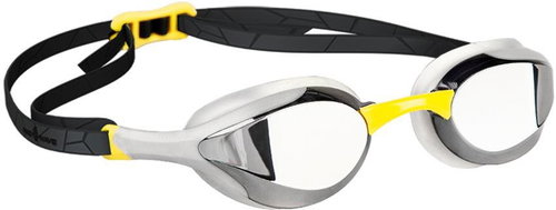 MAD WAVE ALIEN MIRROR Yellow - Swimming Goggles - Main image