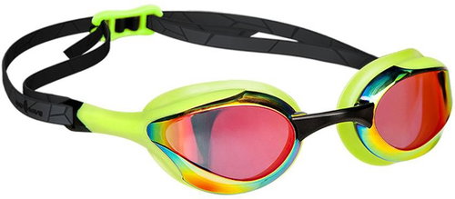 MAD WAVE ALIEN RAINBOW Green - Swimming Goggles - Main image