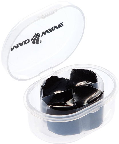 MAD WAVE Earplugs silicone, black - Earplugs - Main image
