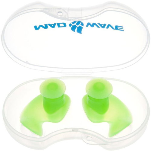 MAD WAVE Earplugs ergonomic, green - Earplugs - Main image