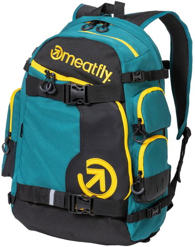 Meatfly Wanderer, Snake Green / Black, 28 l - City Backpack - Main image
