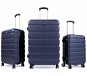 Aga Travel Súprava cestovných kufrov MR4650 Modrá - Sada kufrov