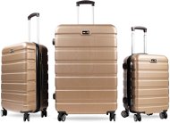 Aga Travel Sada cestovních kufrů MR4650 Zlatá - Case Set