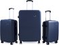 Aga Travel Súprava cestovných kufrov MR4651 Tmavo modrá - Sada kufrov