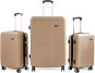 Aga Travel Sada cestovních kufrů MR4651 Zlatá - Case Set