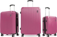 Aga Travel Sada cestovních kufrů MR4652 Růžová - Case Set