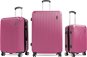 Aga Travel Súprava cestovných kufrov MR4652 Ružová - Sada kufrov