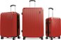 Aga Travel Súprava cestovných kufrov MR4652 Červená - Sada kufrov