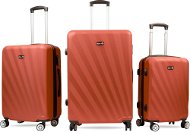 Aga Travel Sada cestovních kufrů MR4653 Červená - Case Set