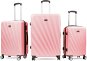 Aga Travel Súprava cestovných kufrov MR4653 Ružová - Sada kufrov