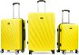 Aga Travel Súprava cestovných kufrov MR4653 Žltá - Sada kufrov
