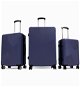 Aga Travel Sada cestovních kufrů MR4654 Modrá - Case Set
