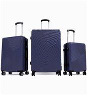 Aga Travel Sada cestovných kufrov MR4654 Modrá - Sada kufrov