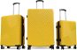 Aga Travel Súprava cestovných kufrov MR4654 Svetlo oranžová - Sada kufrov