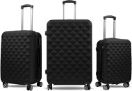Aga Travel Sada cestovních kufrů MR4655 Černá - Case Set