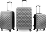 Aga Travel Sada cestovních kufrů MR4655 Šedá - Case Set