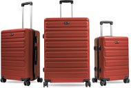 Aga Travel Súprava cestovných kufrov MR4657 Červená - Sada kufrov