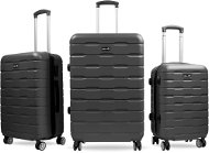 Aga Travel Sada cestovních kufrů MR4658 Tmavě šedá - Case Set