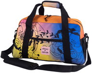 Meatfly X Pura Vida Mavis, Peach Flowers - Cestovní taška