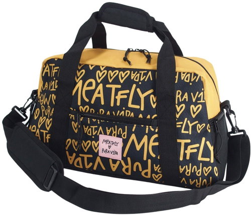 Meatfly Mavis X Pura Vida, Yellow/Black - Travel Bag - Main image