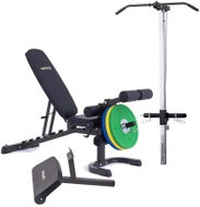 VIFITO U70 with kickstand, biceps support and pulley - Fitness Bench