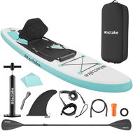 TecTake Zenon Paddleboard s příslušenstvím, 2 v 1 nafukovací, modro-bílý - Paddleboard