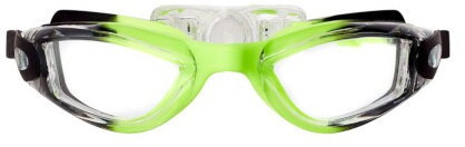 NILS Aqua Swimming goggles NQG770AF Junior black/green - Swimming Goggles - Main image