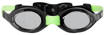 NILS Aqua Swimming goggles NQG170AF Junior black/green - Swimming Goggles - Main image