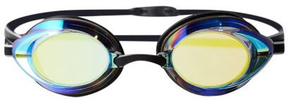 NILS Aqua Swimming goggles NQG230MAF Racing black/rainbow - Swimming Goggles - Main image