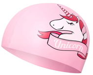NILS Aqua Silikonová čepice dětská NQC Unicorn - Koupací čepice