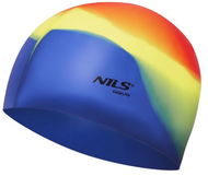 NILS Aqua Silikonová čepice NQC Multicolor M04 - Koupací čepice