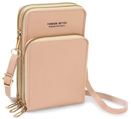 Kufryplus Mobile phone bag PB564 old pink - Handbag - Main image