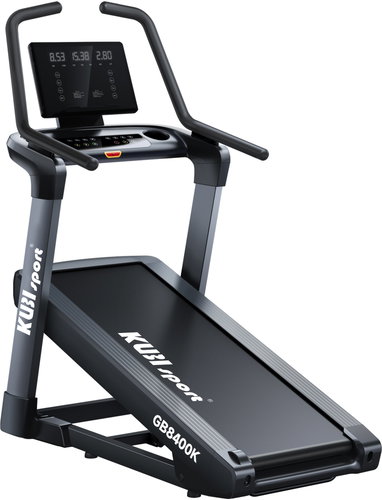 KUBIsport Treadmill with extra large incline, Bluetooth and downhill simulation GB8400K - Treadmill - Main image