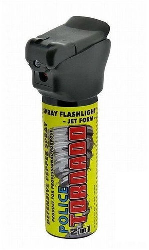 ESP Pepper spray with LED light POLICE TORNADO 63 ml - Pepper Spray - Main image