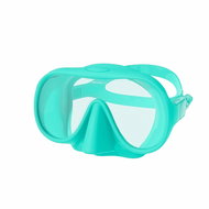 Dive Team Mask FRAMELESS antifog, aqua - Diving Mask